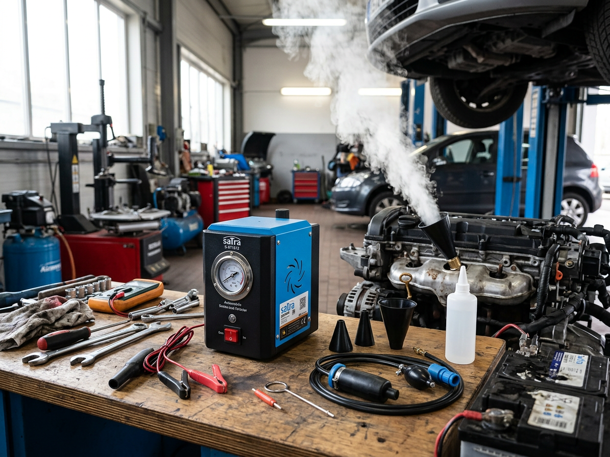 Generátor kouře - tester těsnosti systémů automobilu - SATRA