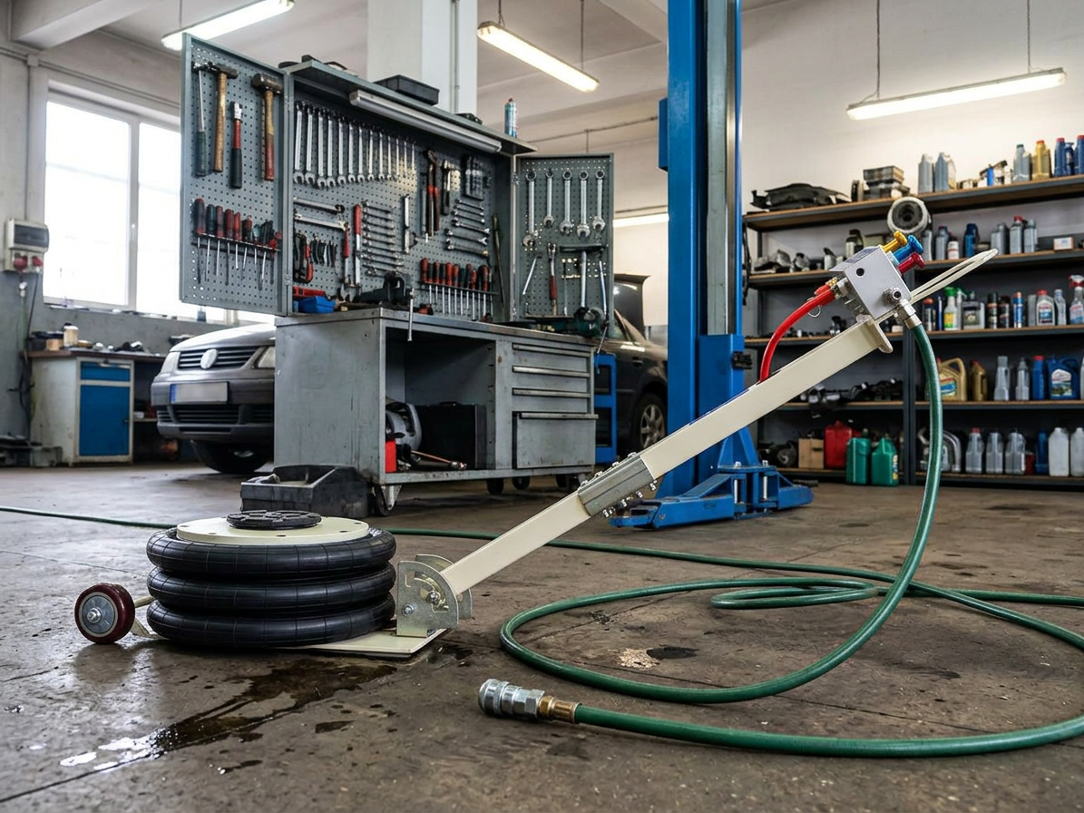 Pneumatický měchový zvedák na auto, 6t - G02063