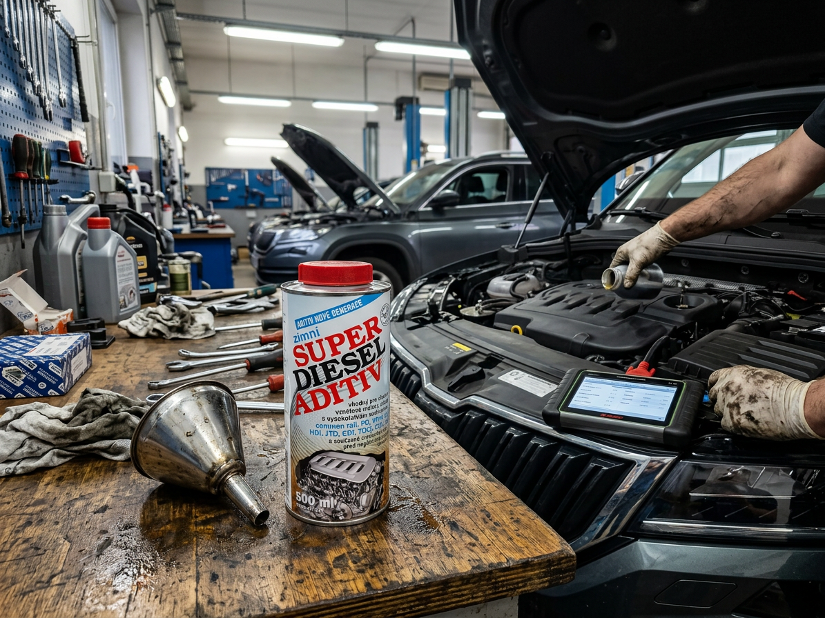 Aditivum do paliva, nafta, SUPER DIESEL ADITIV zimní 500ml - VIF