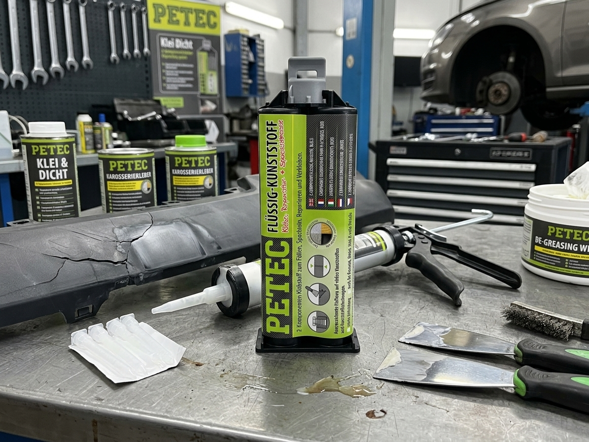 Tekutý plast - lepicí, opravárenská a tmelová hmota, polyuretan, 50 ml - PETEC 98355
