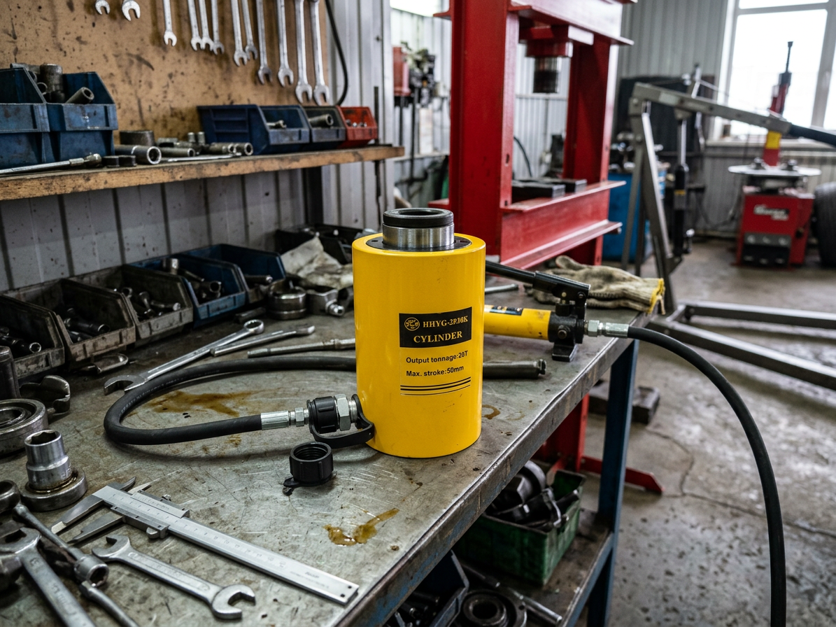 Hydraulický válec s dutým pístem, nosnost 20 tun - HHYG-2050K