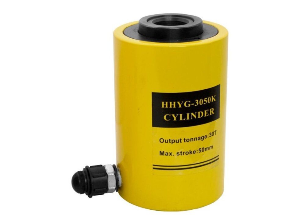Hydraulický válec s dutým pístem, nosnost 30 tun - HHYG-3050K
