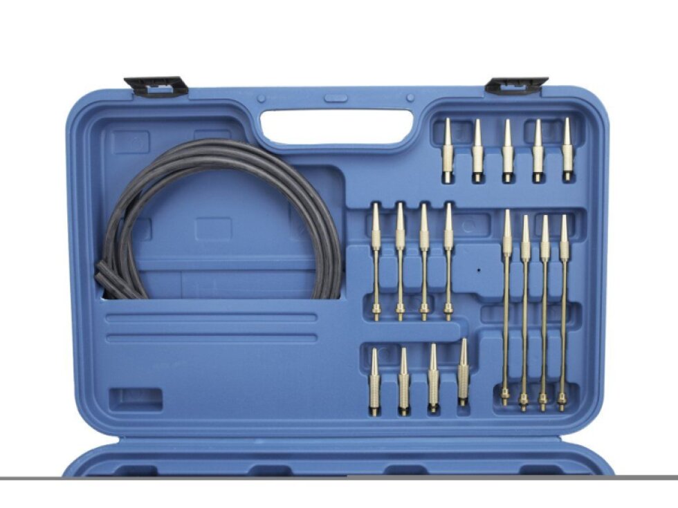 Tester na synchronizaci karburátorů, vakuometry + redukce - QUATROS QS30504