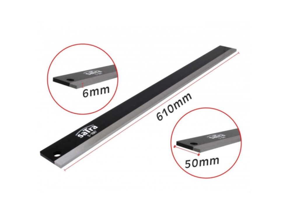 Lineární měřidlo pro testování deformace hlavy válců a bloku motoru, 610 mm - SATRA S-HMF