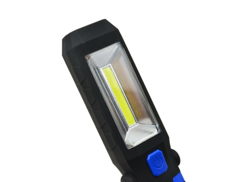 Dílenská LED svítilna, lampa s akumulátorem 230/12V