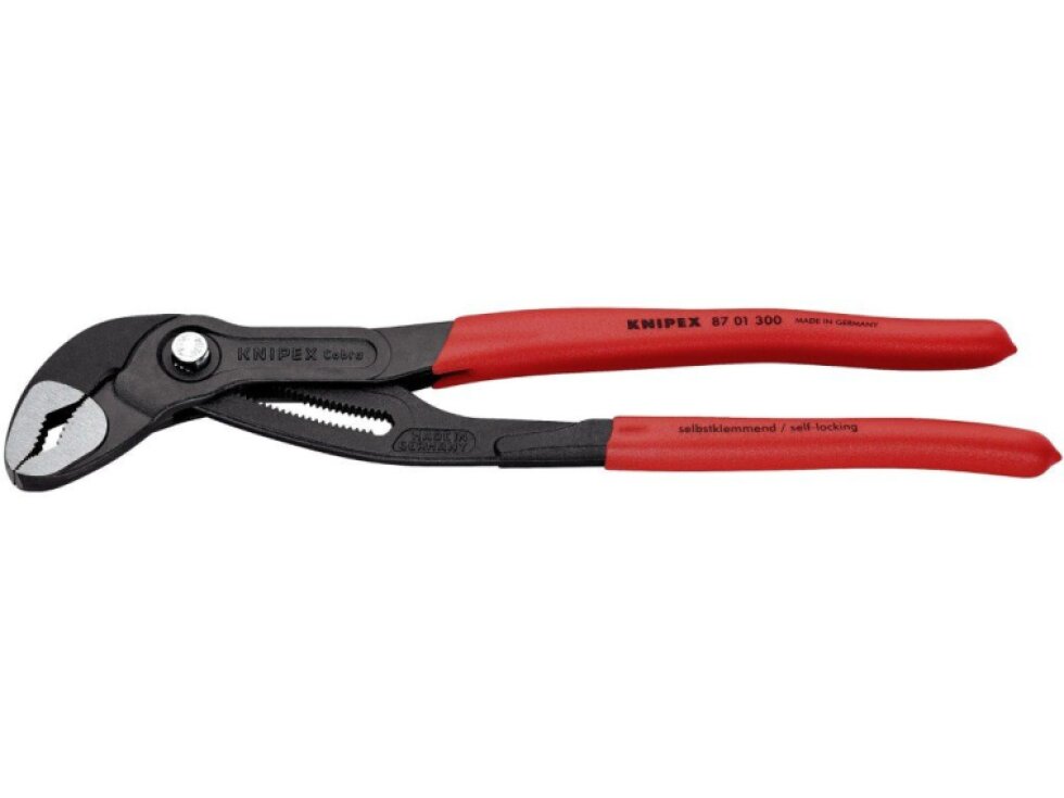 Instalatérské SIKO kleště, rozsah 70 mm, délka 300 mm - KNIPEX Cobra 87 01 300