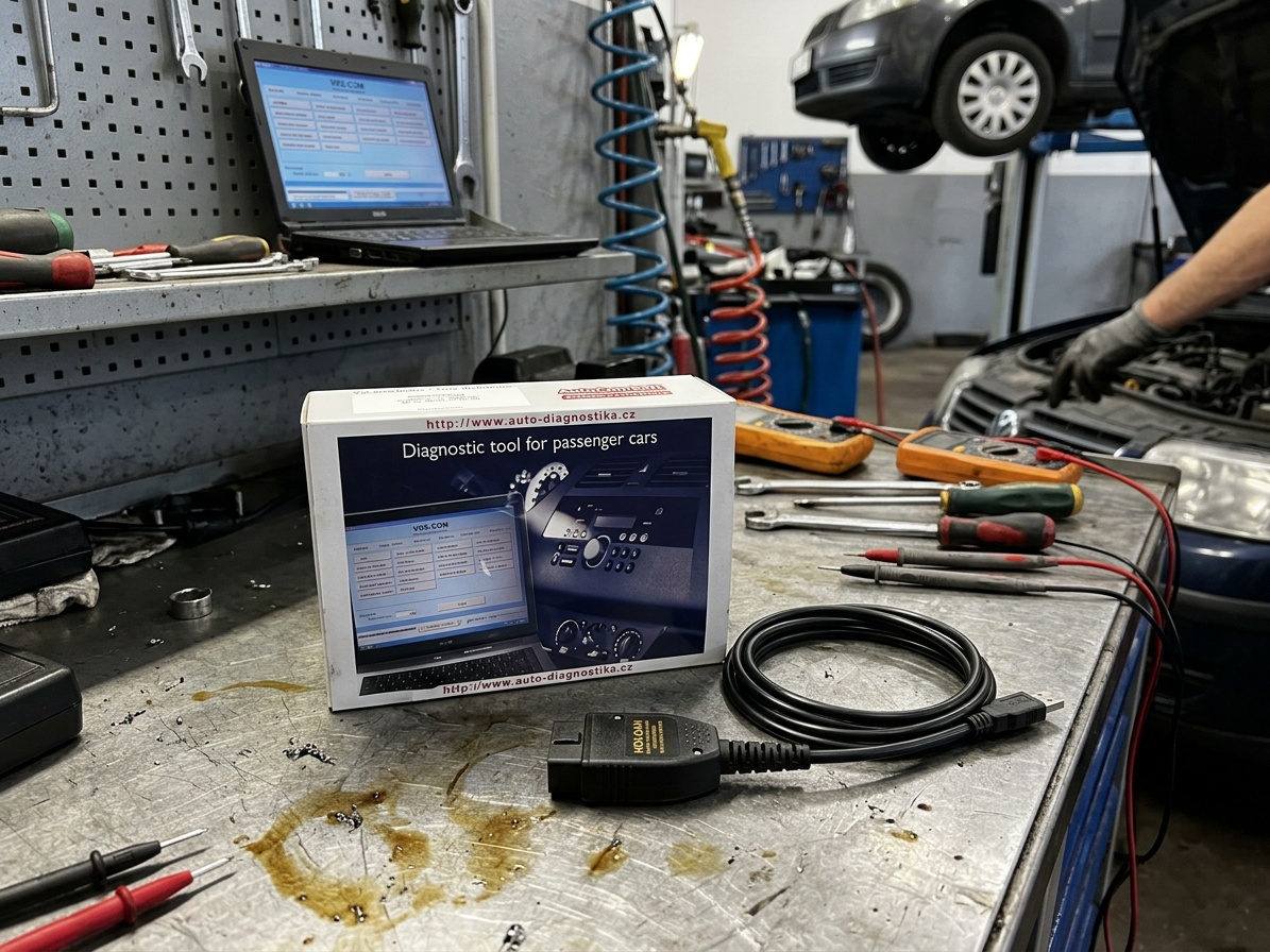 VCDS VAG COM STANDARD + HEX V2 usb kabel