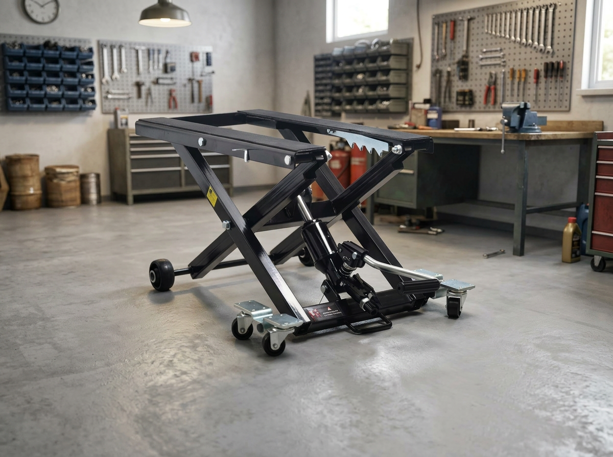 Zvedák na motocykly a ATV 500 kg, 110-400 mm, hydraulický, pojízdný