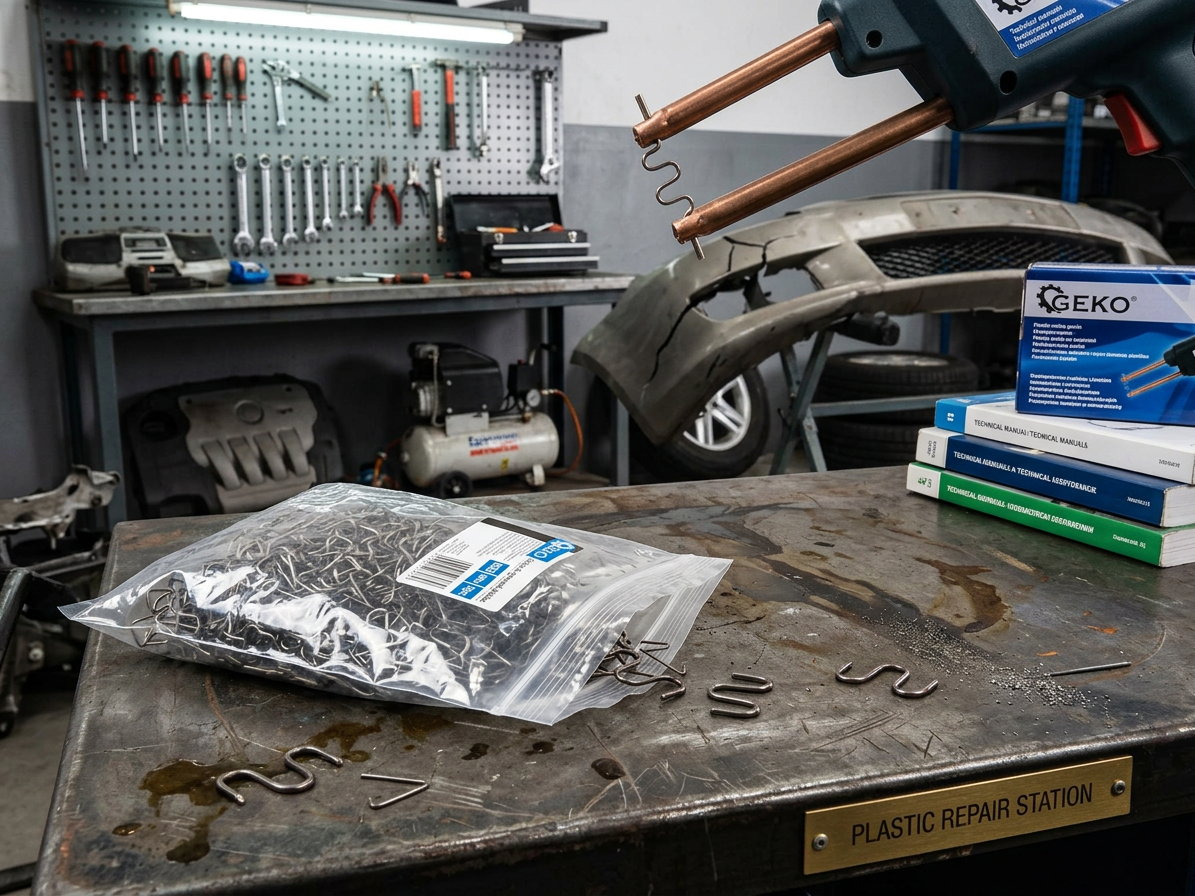 Sponky na opravu plastu RS28, pro svárečky plastů, 500 ks