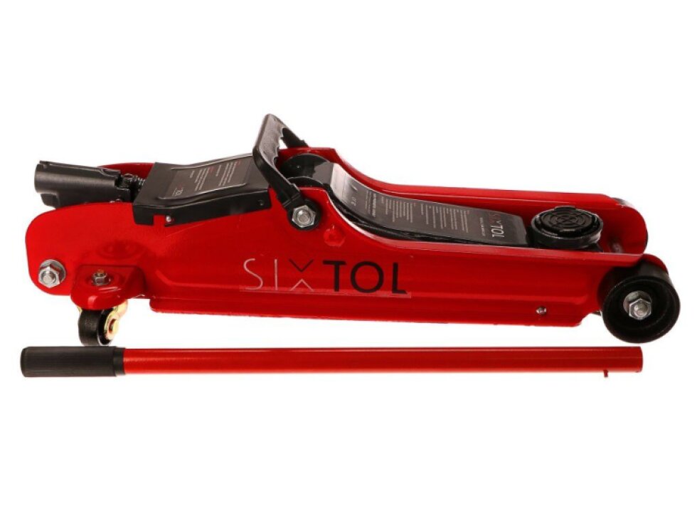 Pojízdný hydraulický zvedák 2,5 t, nízkoprofilový, 85 - 385 mm - SIXTOL
