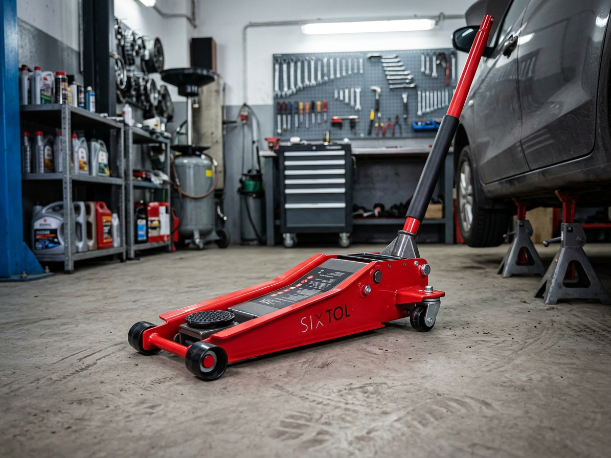 Pojízdný hydraulický zvedák heavy-duty 3t nízkoprofilový SX JACK 3T SIXTOL
