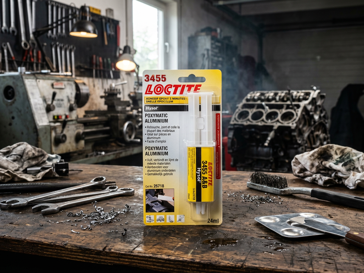 Epoxidové lepidlo - tekutý kov, hliník, 24 ml - Loctite 3455