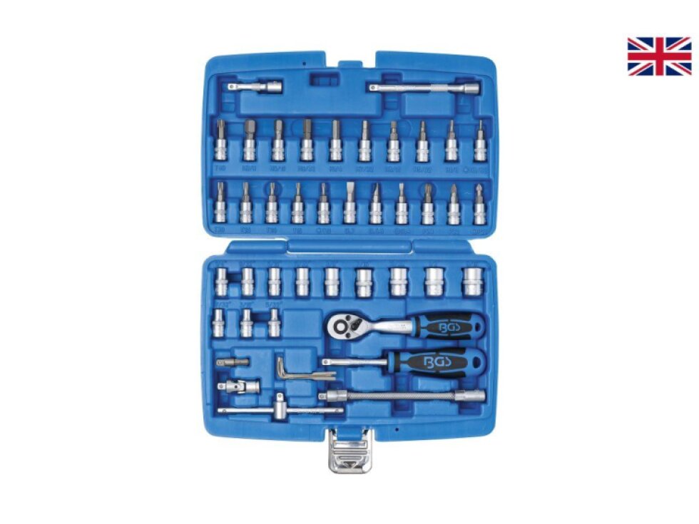 Palcová Gola sada 1/4", (46ks) BGS 2141