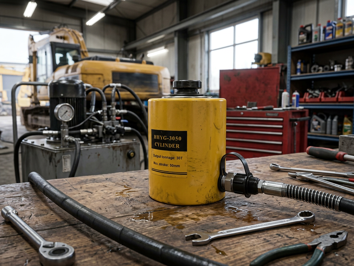 Hydraulický válec jednočinný univerzální, nosnost 30 tun - HHYG-3050