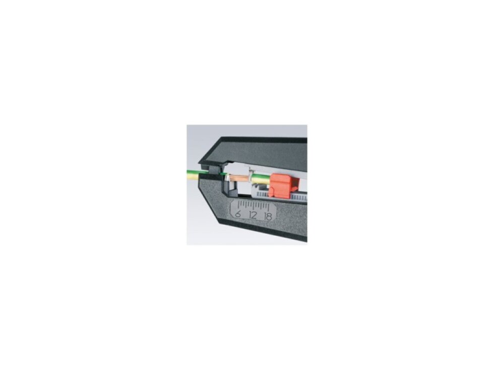Odizolovací kleště samonastavitelné 180 mm, pro průřez 0,2-6,0 mm2 - KNIPEX 12 62 180