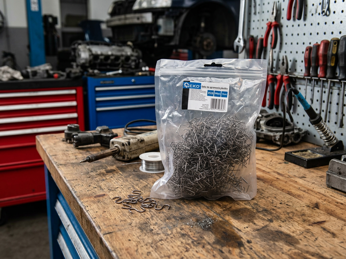 Sponky na opravu plastu RS28, pro svárečky plastů, 500 ks
