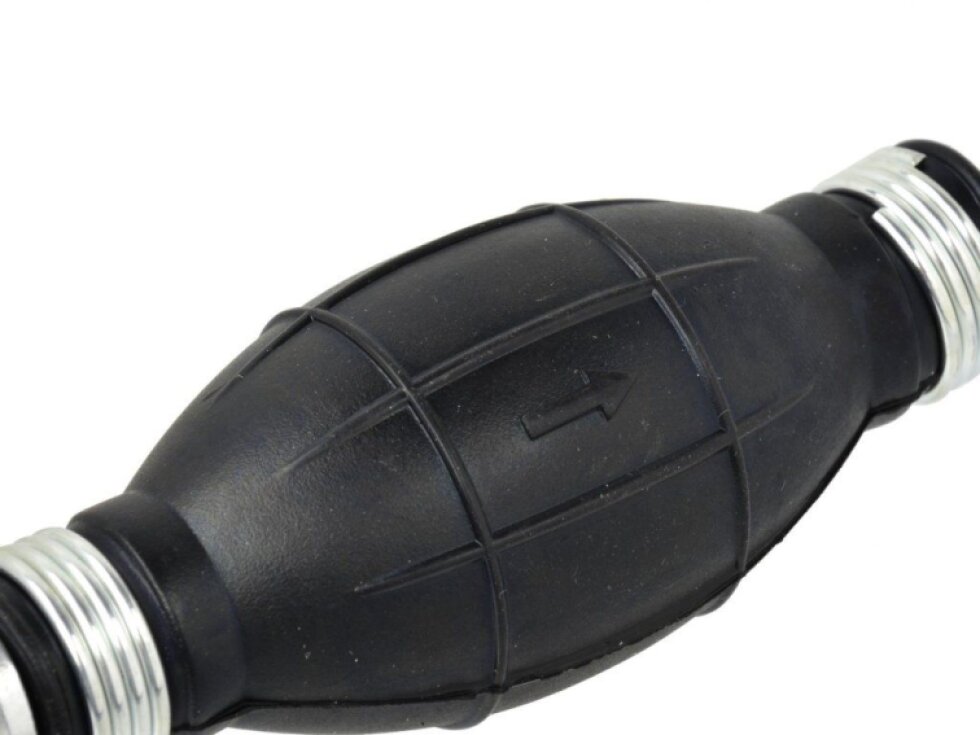 Ruční gumová pumpička - balónek 12 mm, 2x hadice 1 metr