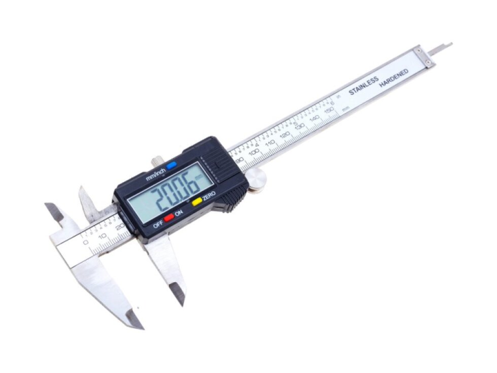Elektronické posuvné měřidlo (tzv. šuplera), 0-150 mm x 0,01 mm - QUATROS QS15506