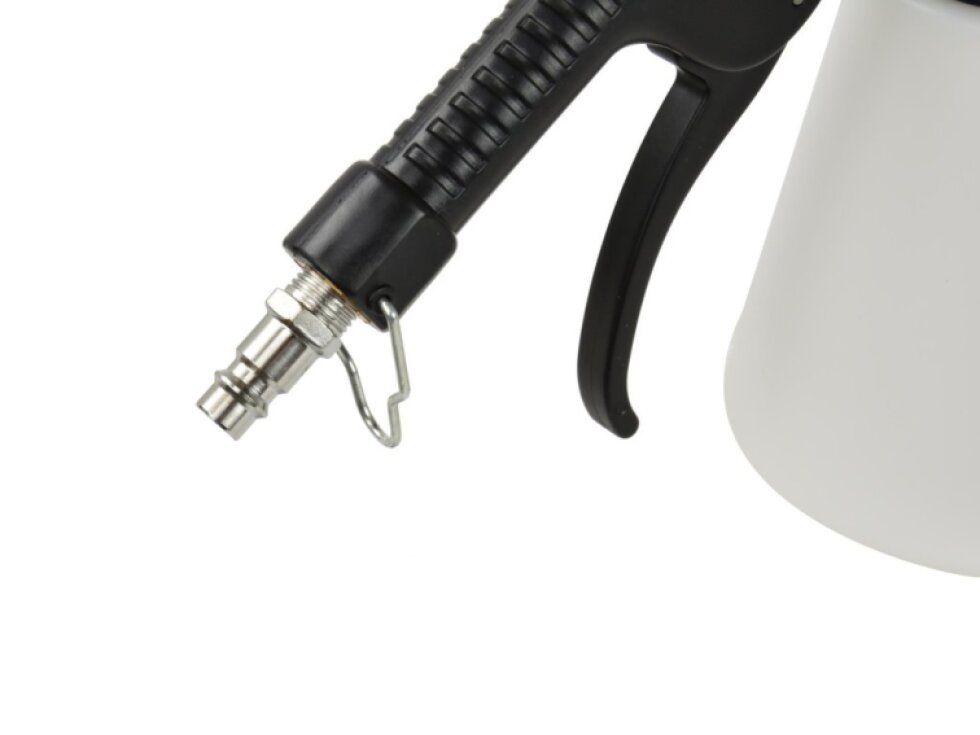 Přístroj na výměnu brzdové kapaliny a odvzdušnění 1/4", 4 adaptéry, 0,75 l - GEKO G02730