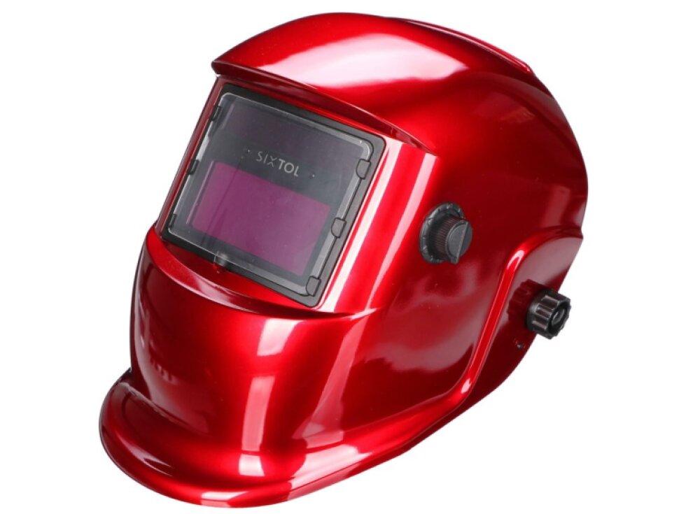 Svářecí kukla samostmívací WELDING MASK 2, červená SIXTOL
