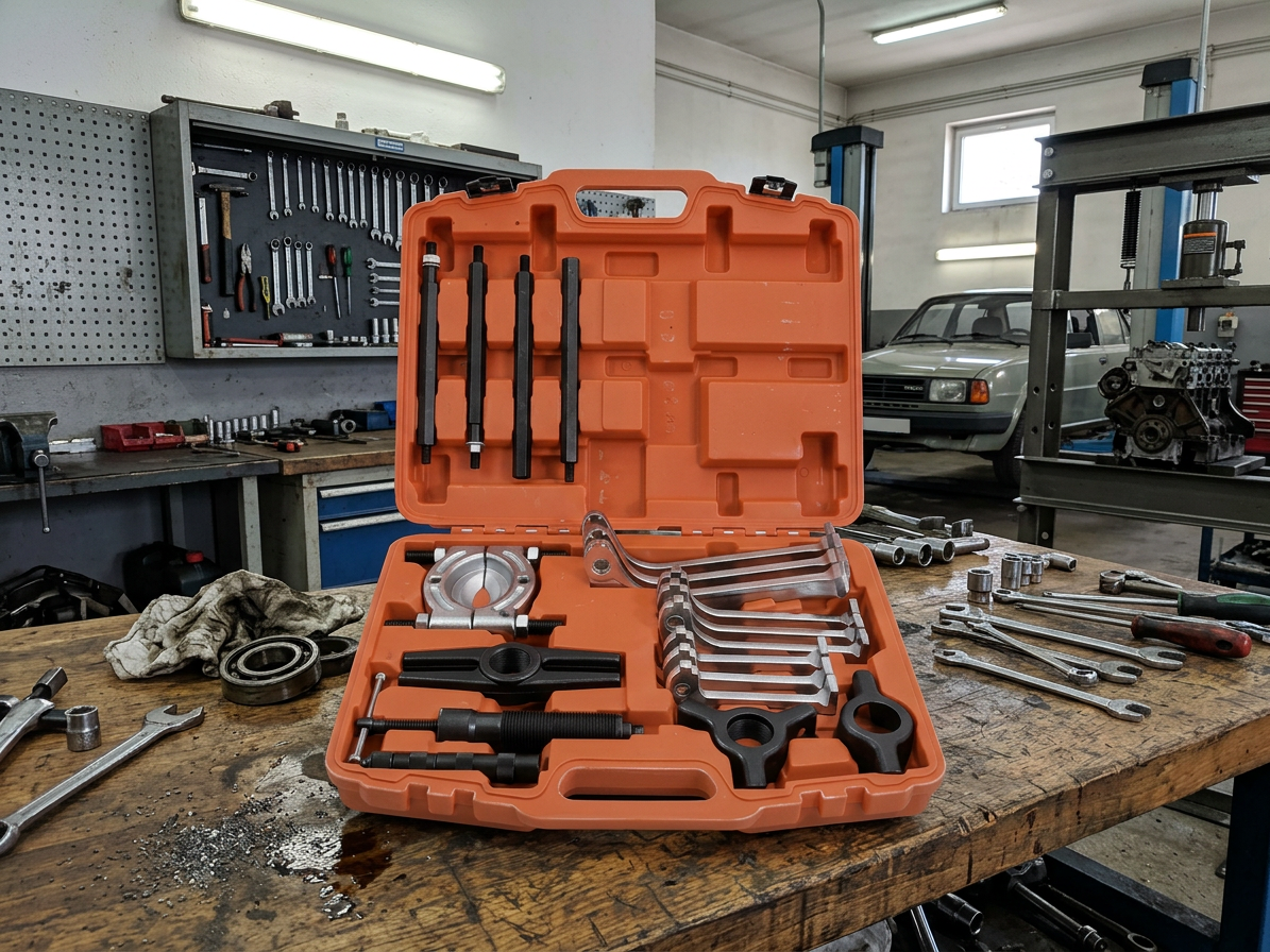 Hydraulický stahovák, maximální tlak 10t - QUATROS QS11050