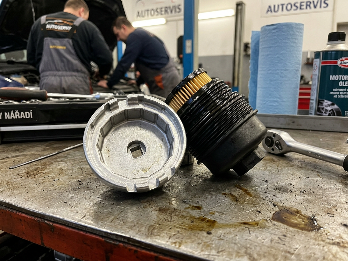 Klíč na olejové filtry 64,5 mm, 14hranný, TOYOTA a LEXUS - SATRA