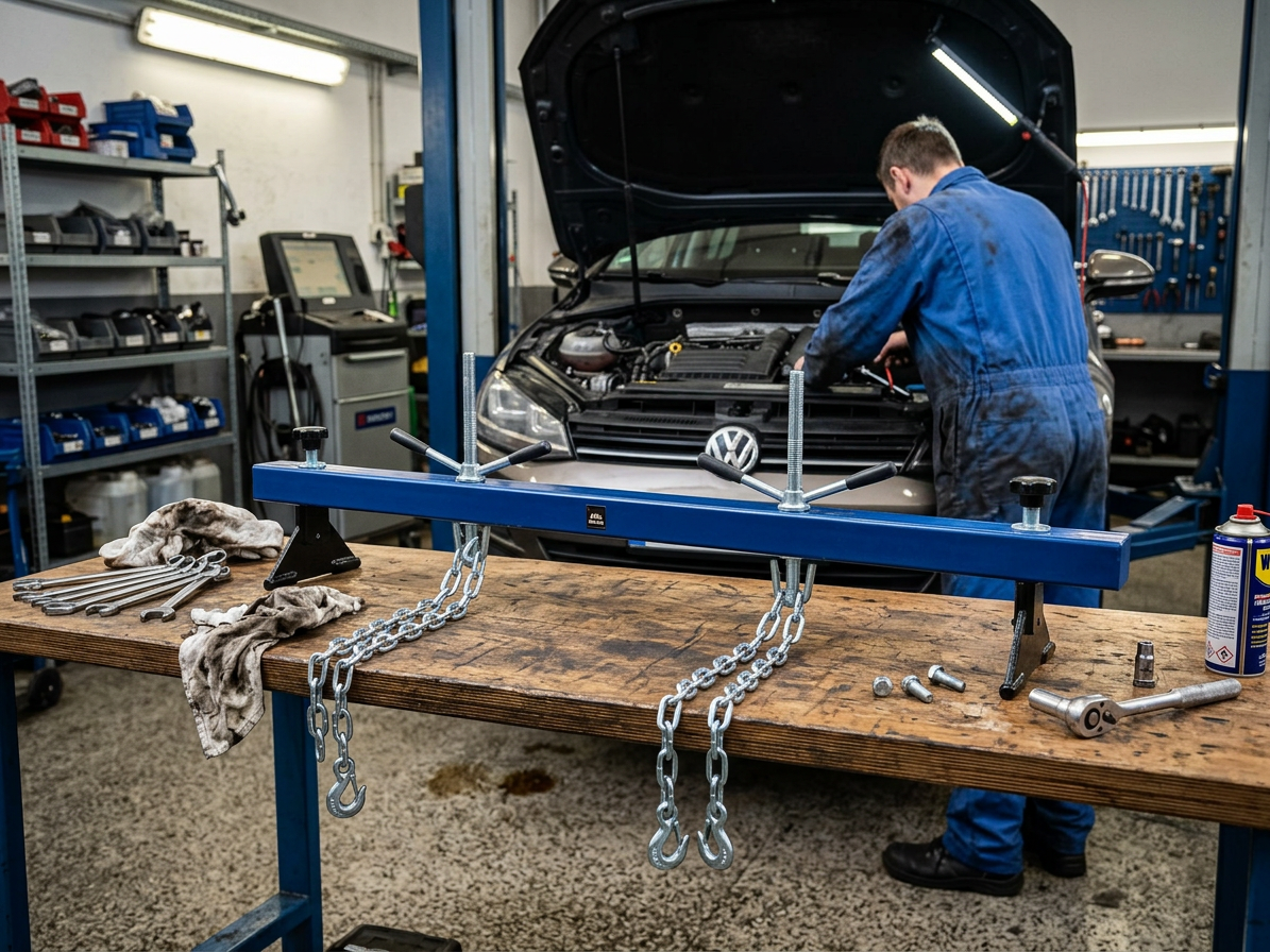 Autohrazda - přípravek pro zavěšení motoru, 500 kg - ASTA