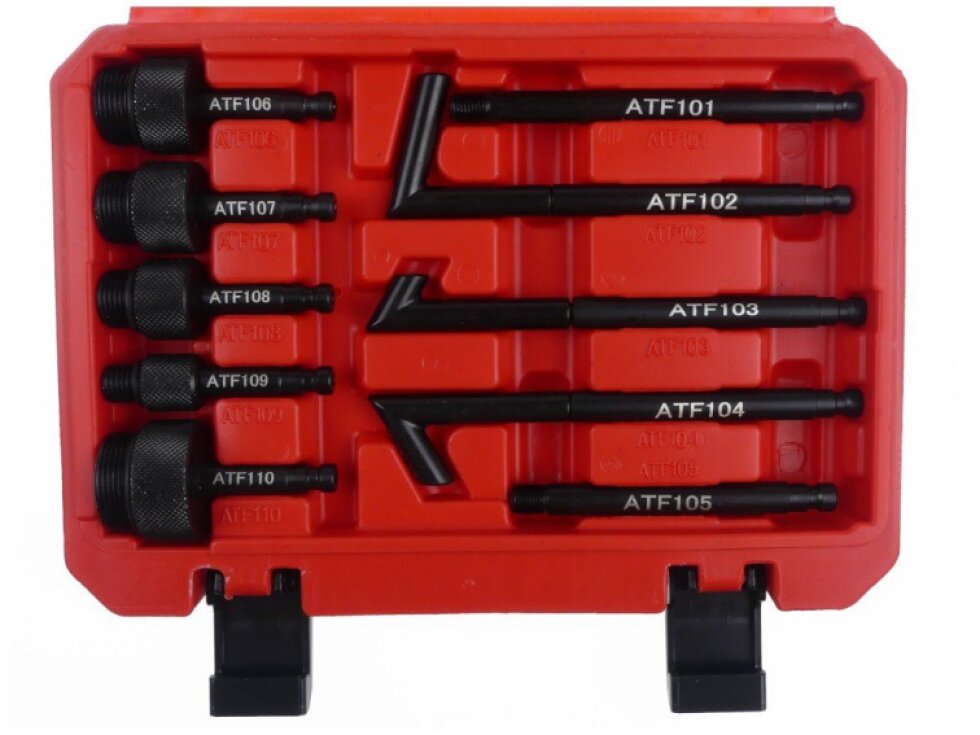 Pneumatická plnička oleje automatických převodovek ATF, s adaptéry, 8 l - QUATROS QS60642