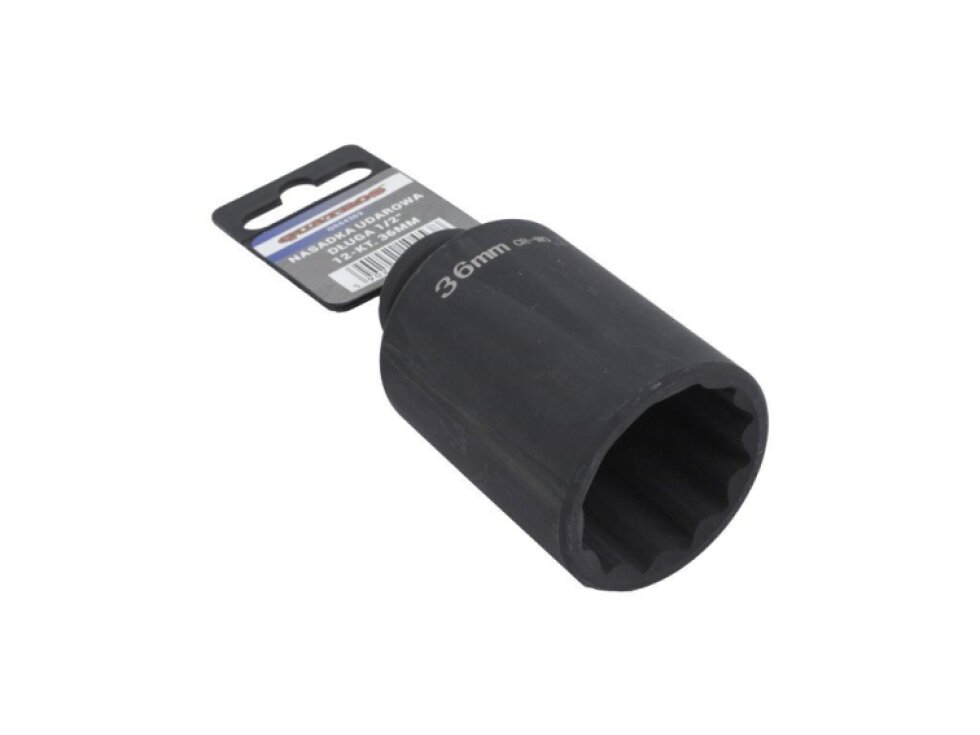 Nástrčná hlavice 1/2", 12hranná 36 mm, na poloosy VW, Škoda - QUATROS QS54363