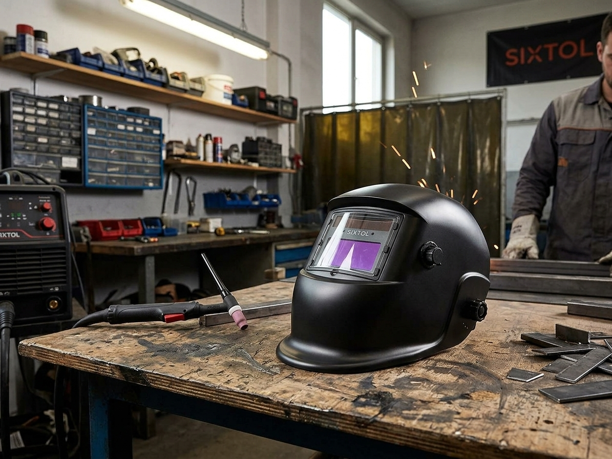 Svářecí kukla samostmívací WELDING MASK 1, černá SIXTOL