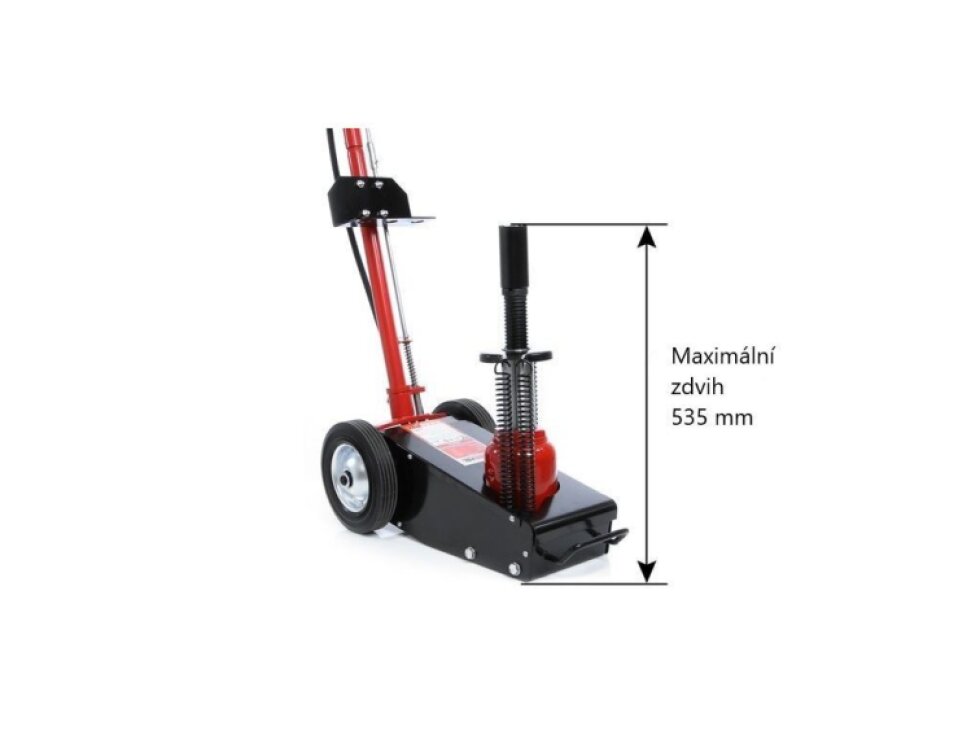 Pojízdný pneumatický hydraulický zvedák 22t MAR-POL