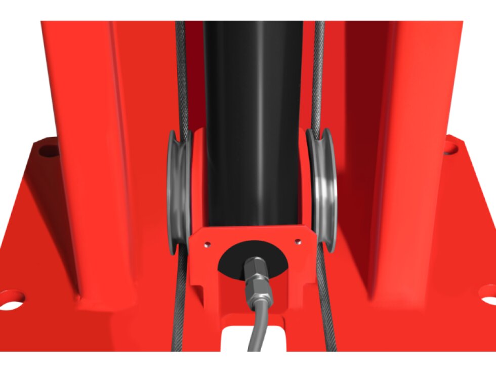 Dvousloupový zvedák 4t POLOAUTOMAT 400 V, hydraulický KD5810_2K