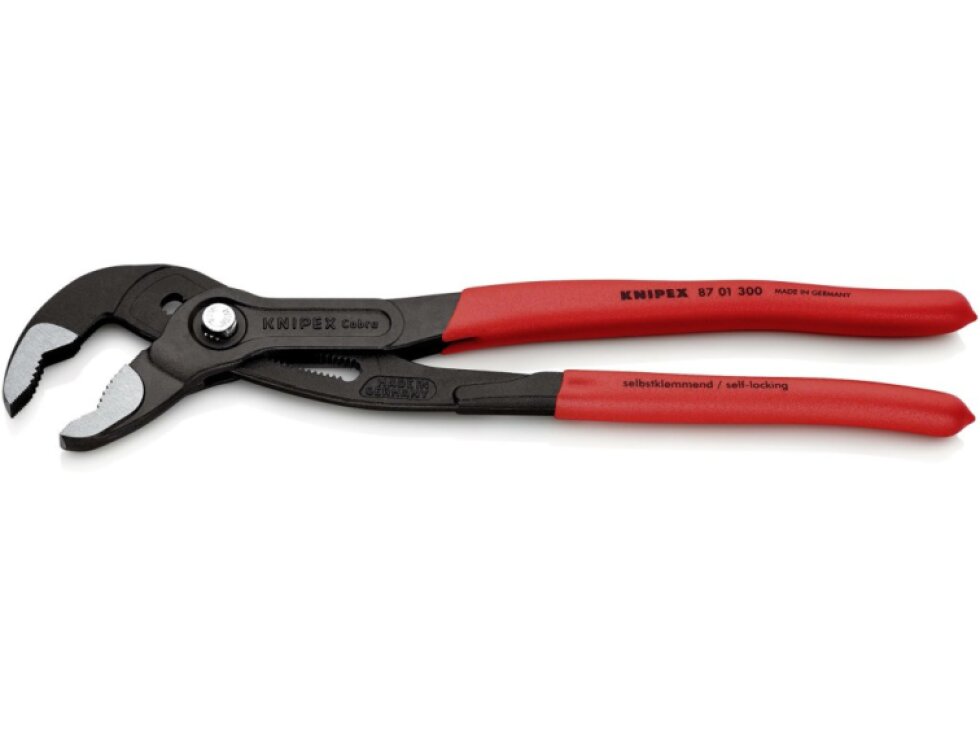 Instalatérské SIKO kleště, rozsah 70 mm, délka 300 mm - KNIPEX Cobra 87 01 300