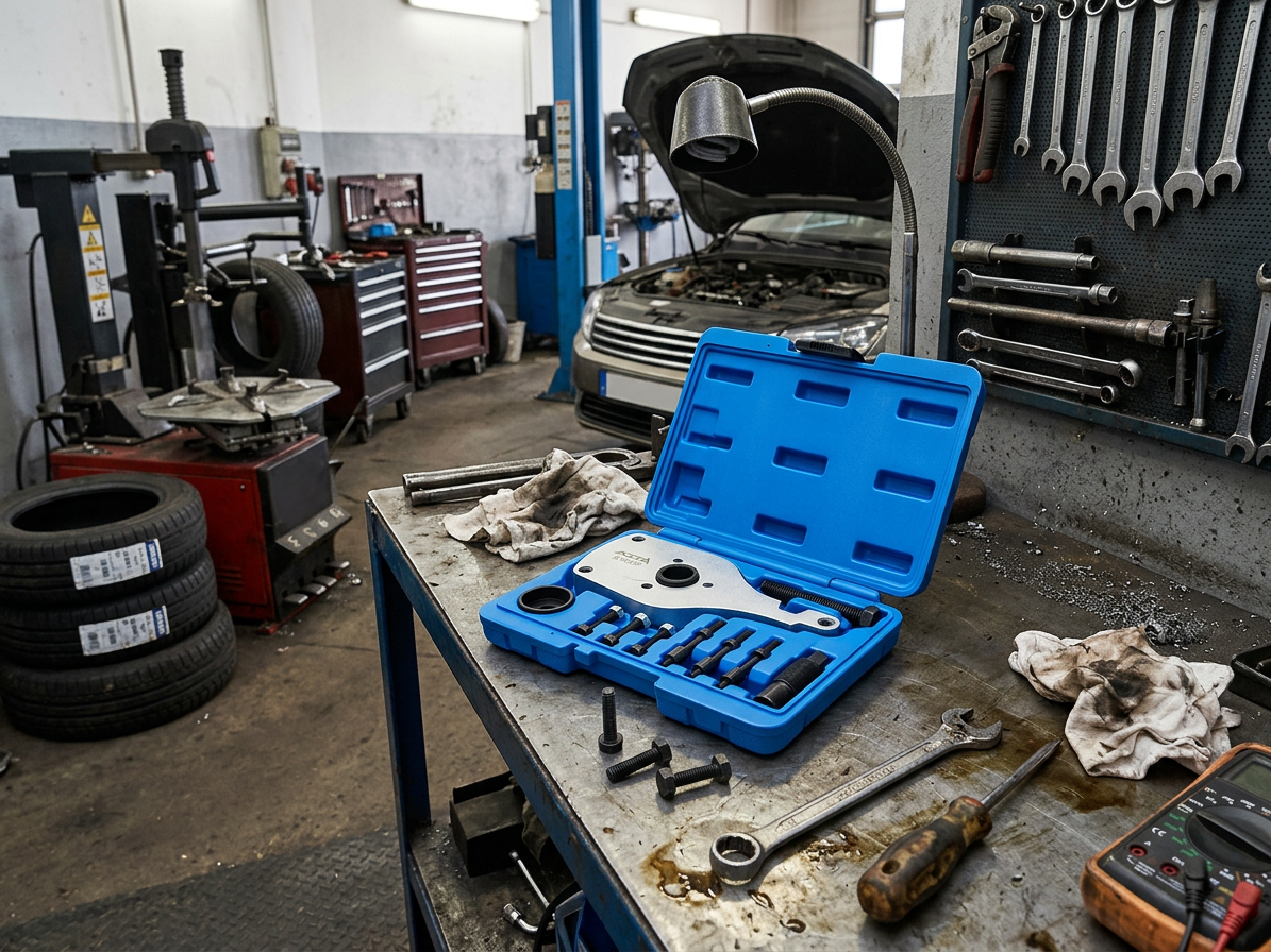 Přípravek na montáž a demontáž vstřikovacího čerpadla diesel Ford 2.0 EcoBlue - ASTA