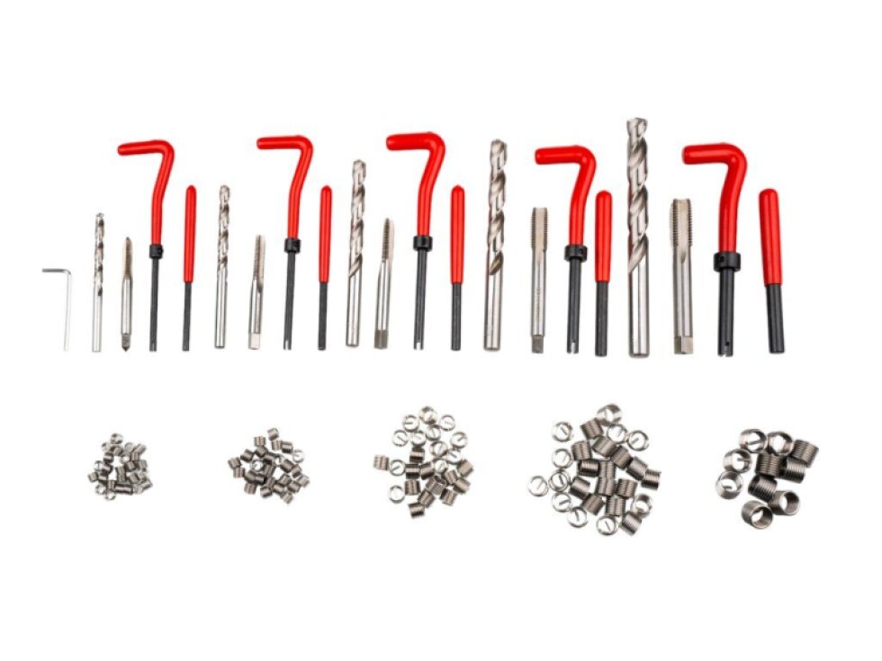 Sada na opravu závitů M5 - M12 (M5, M6, M8, M10, M12) - QUATROS QS14218