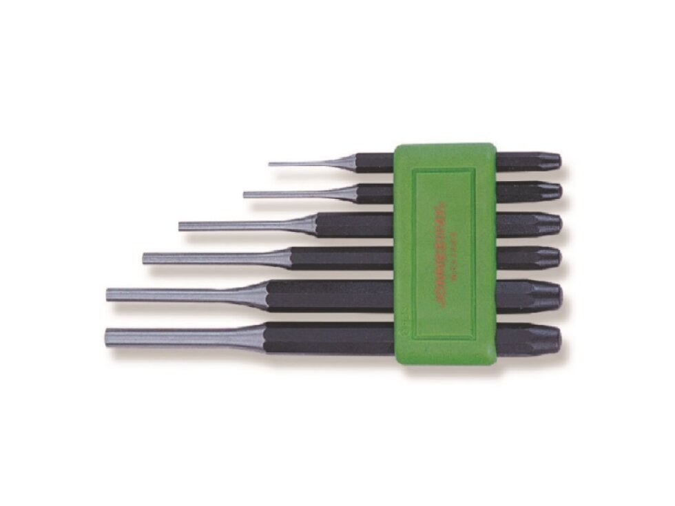 Vyrážeče čepů 2-8 mm, sada 6 ks - JONNESWAY M63106S