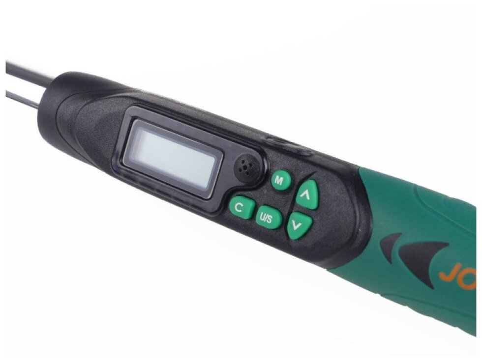 Momentový klíč, přesný 2%, digitální, 1/2", 20,5-410 Nm, kalibrovaný - JONNESWAY T24410