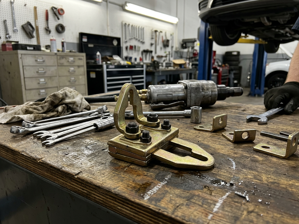 Karosářská svěrka 5t, s vícesměrným tahem - QUATROS QS14910