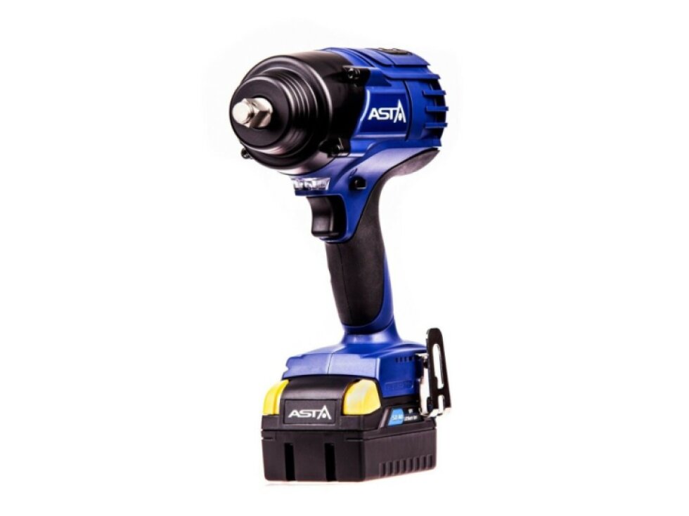 Aku rázový utahovák 1/2", extra výkonný 1250 Nm, 18V, 2x 5.0Ah Li-Ion - ASTA A-BA1250