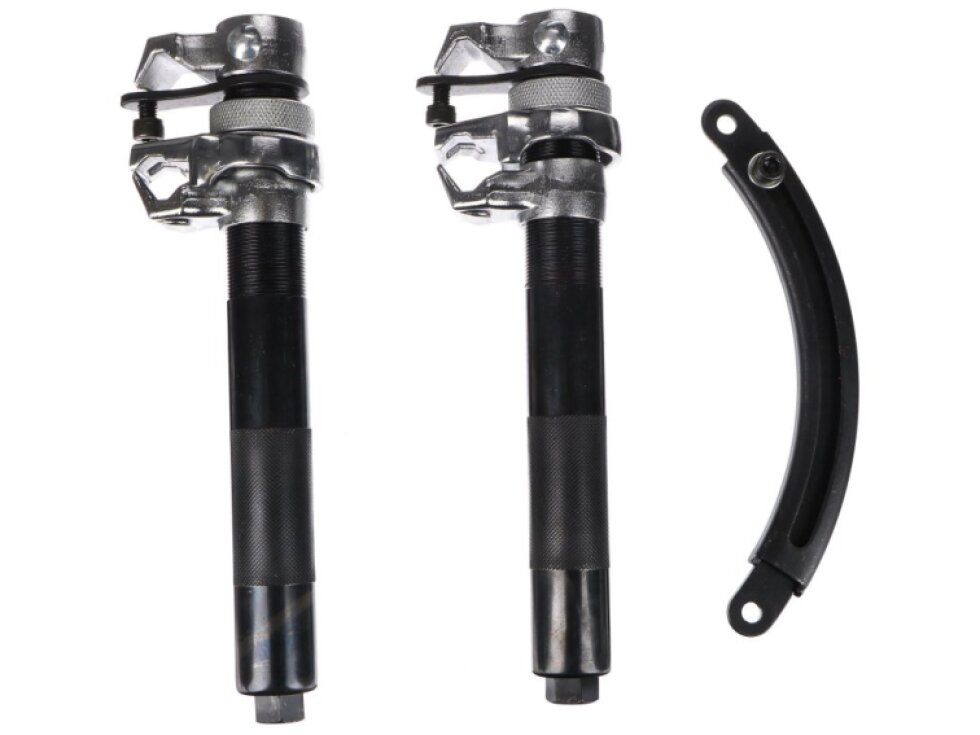 Stahovák pružin MECHANIC SPRING SET, heavy-duty, 280 mm, 2 ks - SIXTOL