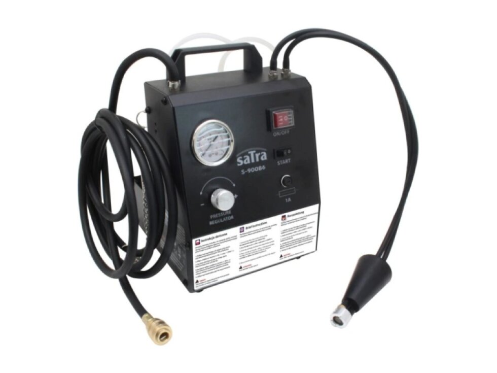 Profesionální elektrický přístroj na výměnu brzdové kapaliny + 17 adaptérů