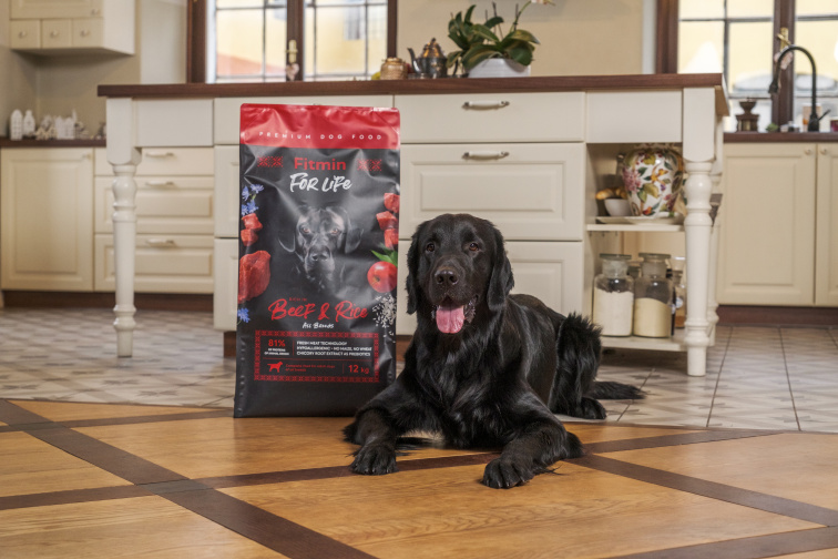 Fitmin For Life Beef & Rice krmivo pro psy 12 kg