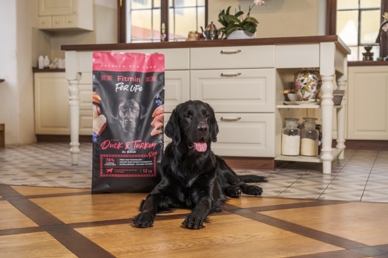 Fitmin For Life Duck & Turkey krmivo pro psy 12 kg