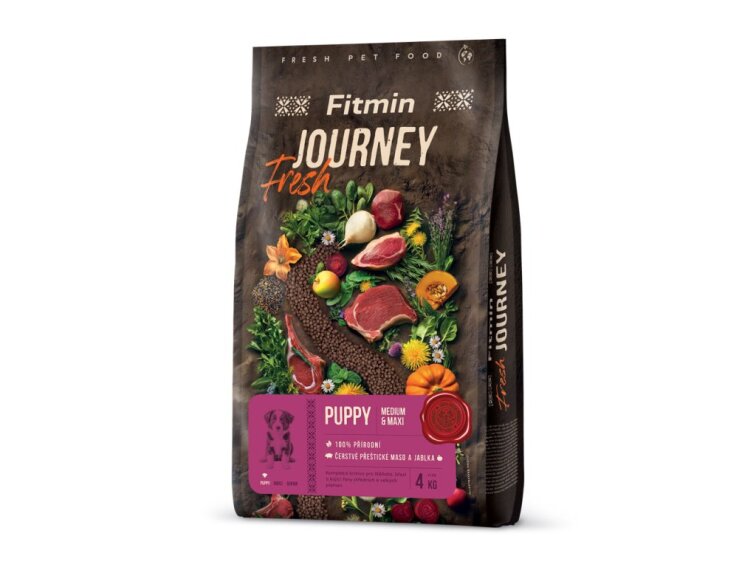 Fitmin Fresh Journey Medium & Maxi Puppy krmivo pro štěňata 4 kg