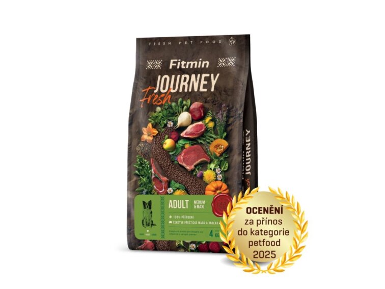 Fitmin Fresh Journey Medium & Maxi krmivo pro psy 4 kg