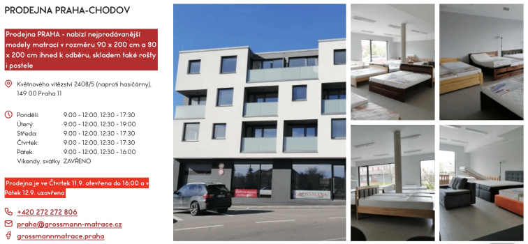 Matrace antibakteriální KLAUDIE