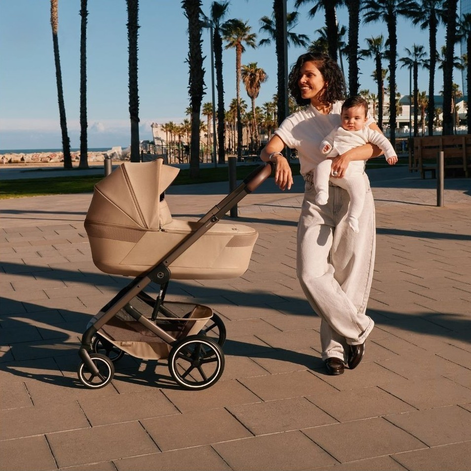 Cybex Balios S Lux Kompletní kočárek - Taupe/Almond Beige
