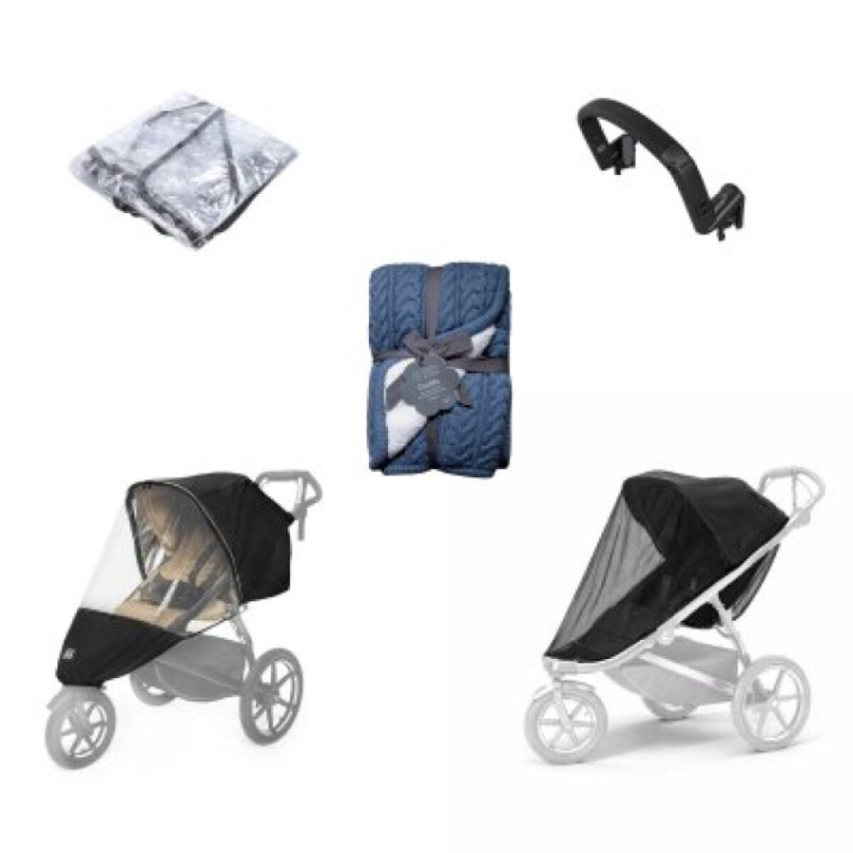 Thule Urban Glide 4-Wheel Kompletní kočárek + Autosedačka a příslušenství - Slate