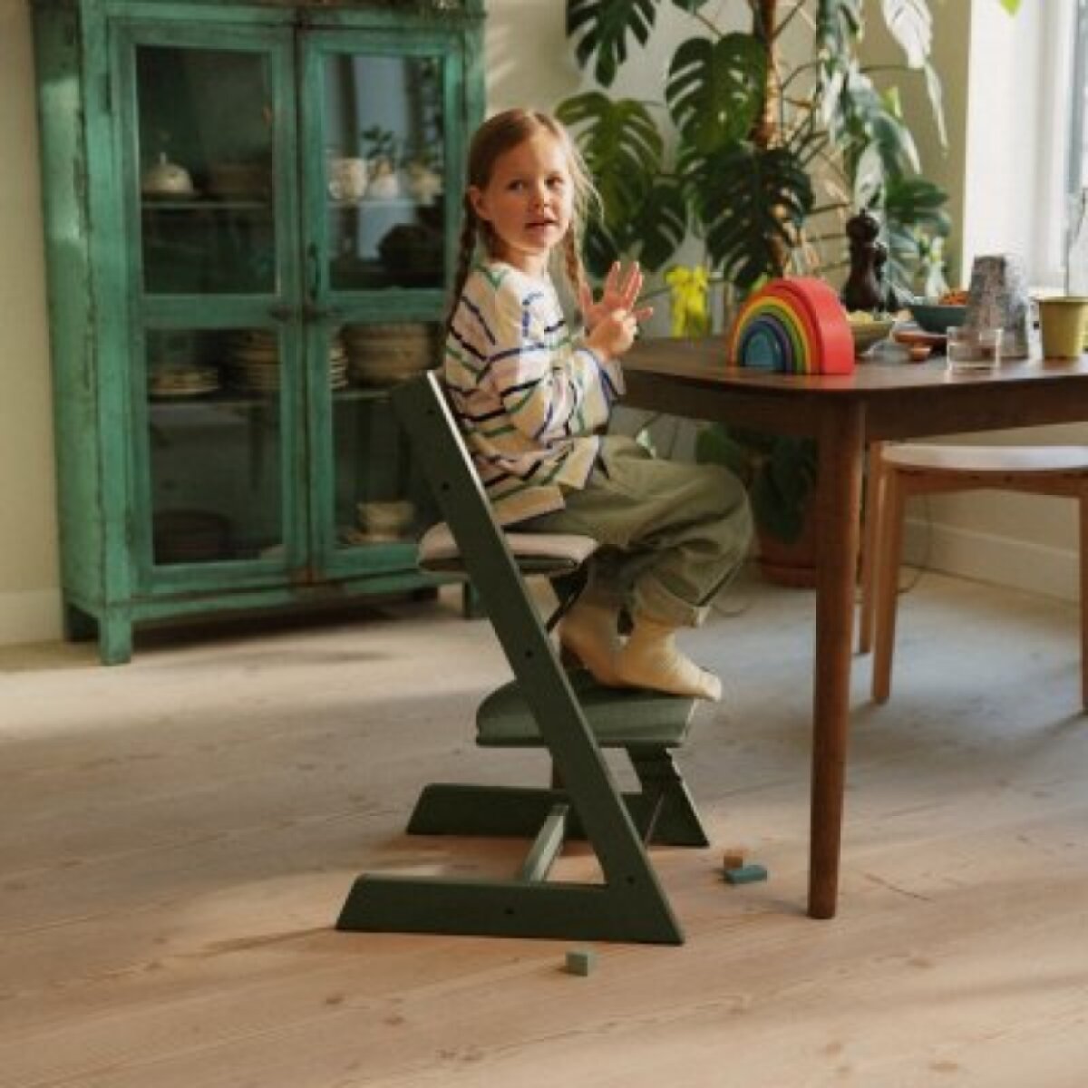 Stokke Tripp Trapp Židlička Limited Edition - Marble Green
