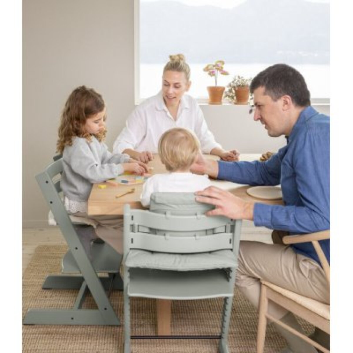 Stokke Tripp Trapp Židlička - Glacier Green